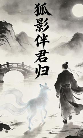 短剧《狐影伴君归》海报