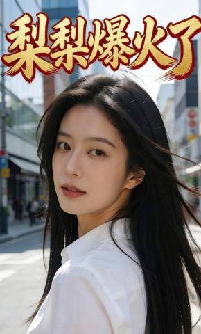 短剧《梨梨爆火了》海报