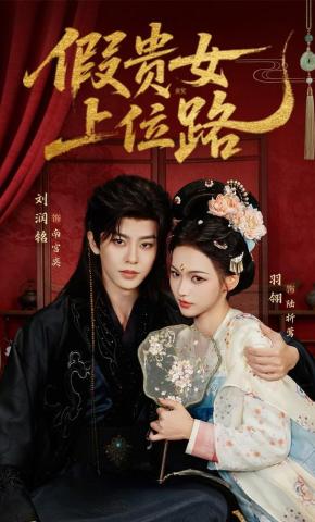 短剧《假贵女上位路》海报