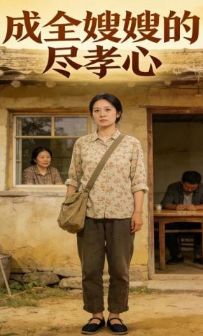 短剧《成全嫂嫂的尽孝心》海报