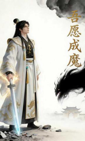 短剧《吾愿成魔》海报