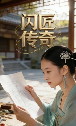 短剧《闪匠传奇》海报