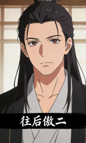 短剧《往后傲二》海报