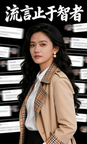 短剧《流言止于智者》海报