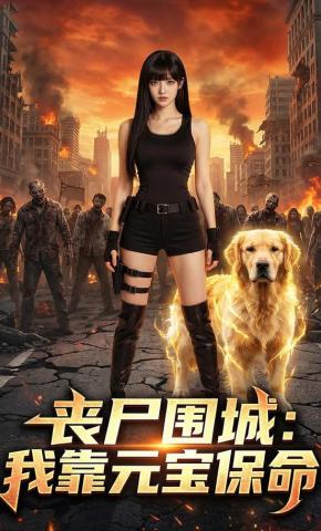 短剧《丧尸围城：我靠元宝保命》海报