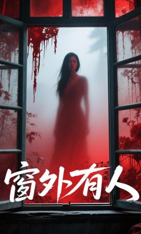 短剧《窗外有人》海报
