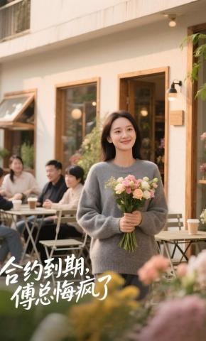 短剧《合约到期，傅总悔疯了》海报