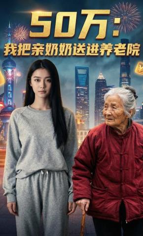 短剧《50万：我把亲奶奶送进养老院》海报