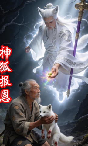 短剧《神狐报恩》海报