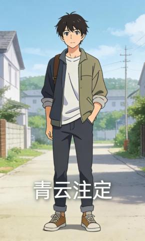 短剧《青云注定》海报