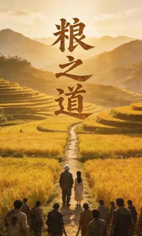 短剧《粮之道》海报