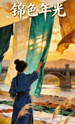 短剧《锦色年光》海报