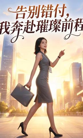 短剧《告别错付，我奔赴璀璨前程》海报