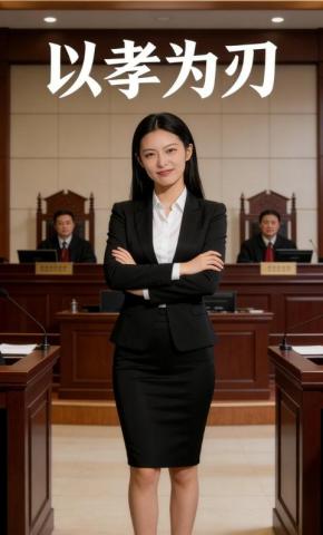 短剧《以孝为刃》海报