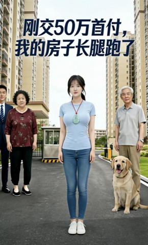 短剧《刚交50万首付我的房子长腿跑了》海报