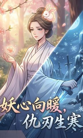 短剧《妖心向暖，仇刃生寒》海报