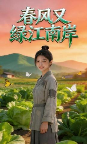 短剧《春风又绿江南岸》海报