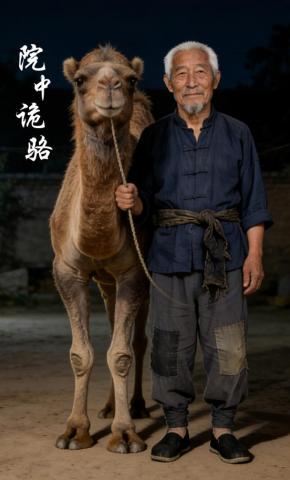 短剧《院中诡骆》海报