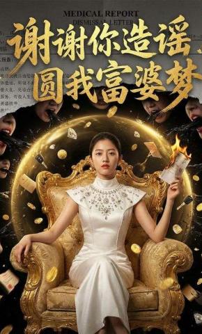 短剧《谢谢你造谣圆我富婆梦》海报