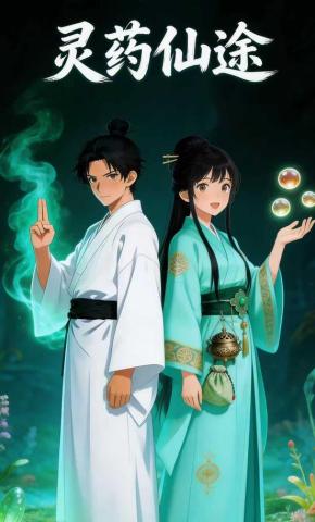 短剧《灵药仙途》海报