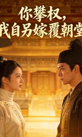 短剧《你攀权，我自另嫁覆朝堂》海报