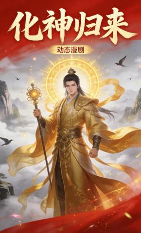 短剧《化神归来》海报