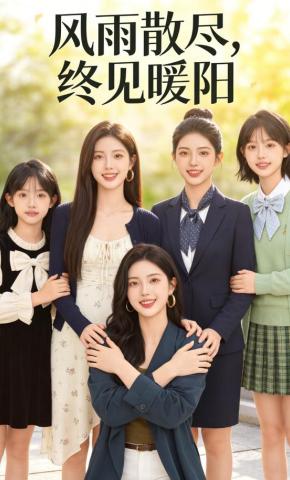 短剧《风雨散尽，终见暖阳》海报