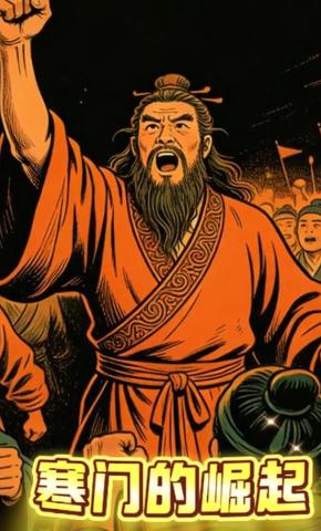 短剧《寒门的崛起》海报