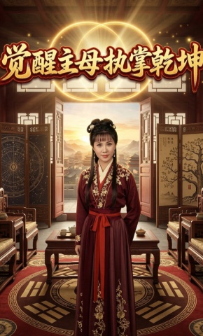 短剧《觉醒主母执掌乾坤》海报