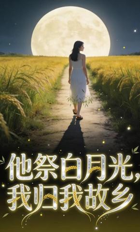 短剧《他祭白月光，我归我故乡》海报