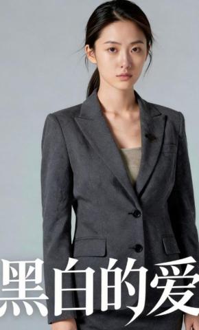 短剧《黑白的爱》海报