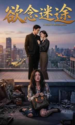 短剧《欲念迷途》海报