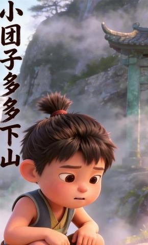 短剧《小团子多多下山》海报