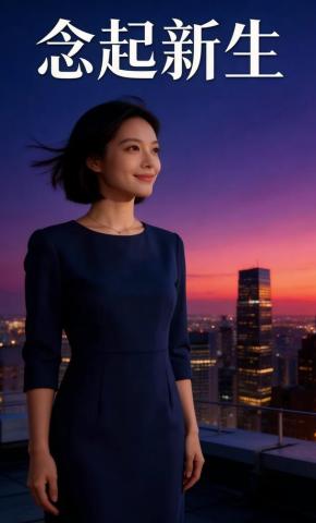 短剧《念起新生》海报