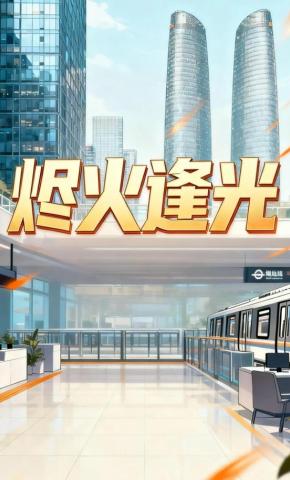 短剧《烬火逢光》海报