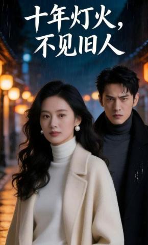 短剧《十年灯火，不见旧人》海报