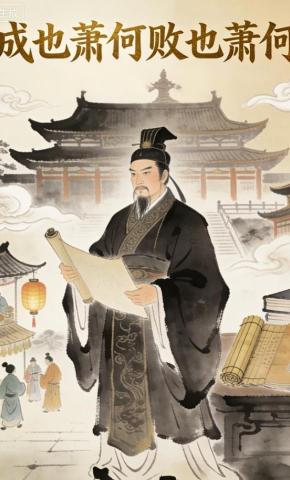 短剧《成也萧何败也萧何》海报