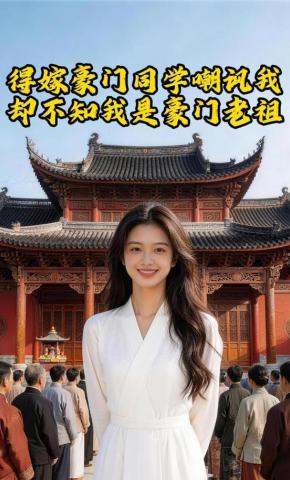 短剧《得嫁豪门同学嘲讽我，却不知我是豪门老祖》海报