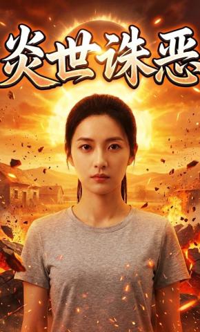 短剧《炎世诛恶》海报