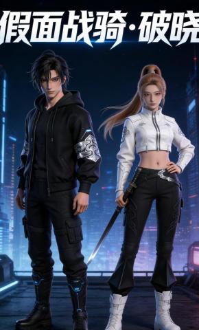 短剧《假面战骑·破晓》海报