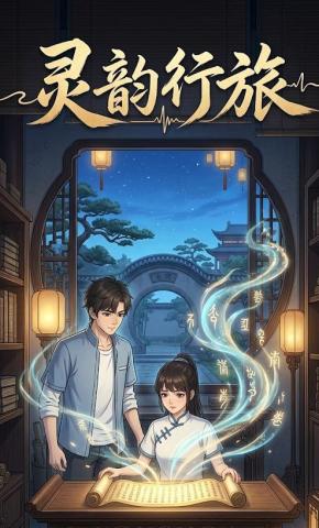 短剧《灵韵行旅》海报