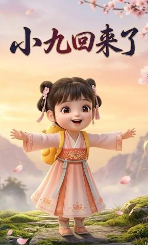 短剧《小九回来了》海报