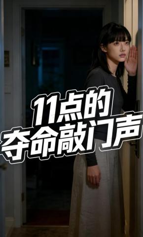 短剧《11点的夺命敲门声》海报