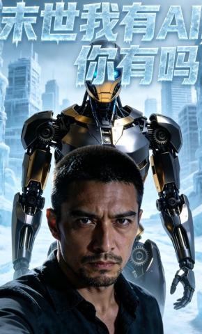 短剧《末世我有AI，你有吗》海报