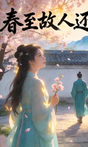 短剧《春至故人还》海报