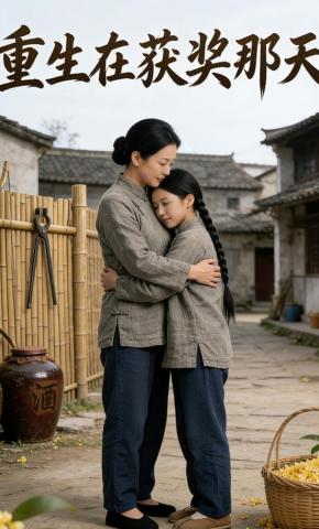 短剧《重生在获奖那天》海报