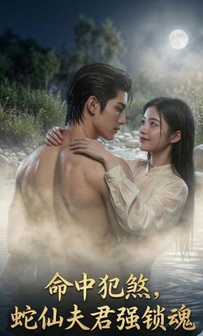 短剧《命中犯煞，蛇仙夫君强锁魂》海报