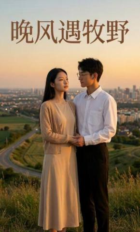 短剧《晚风遇牧野》海报