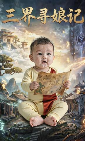 短剧《三界寻娘记》海报