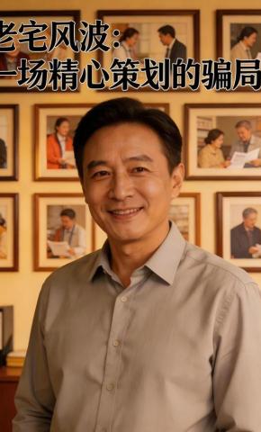 短剧《老宅风波：一场精心策划的骗局》海报